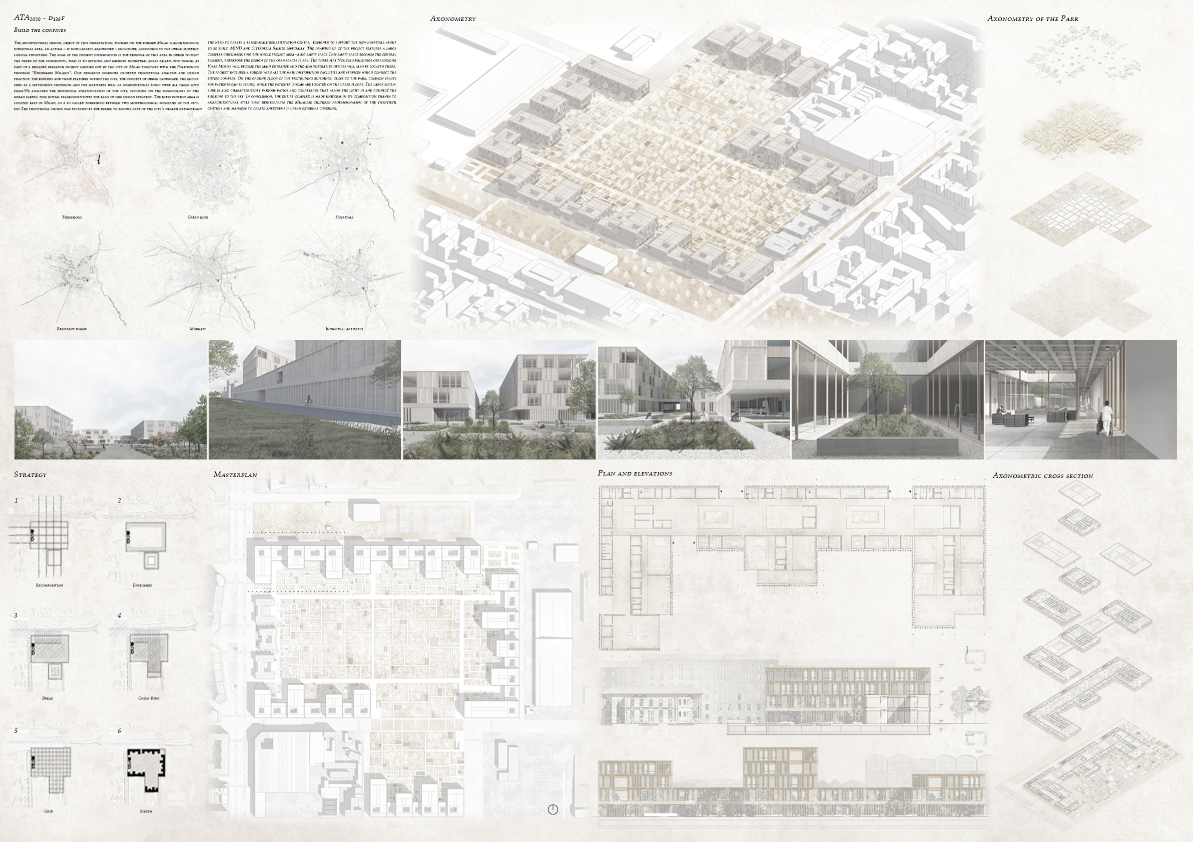 BUILD THE CONFINES. The project for the regeneration of the Milan slaughterhouse Board
