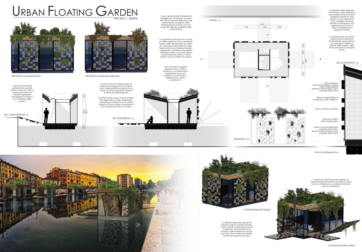 Urban Floating Garden Board