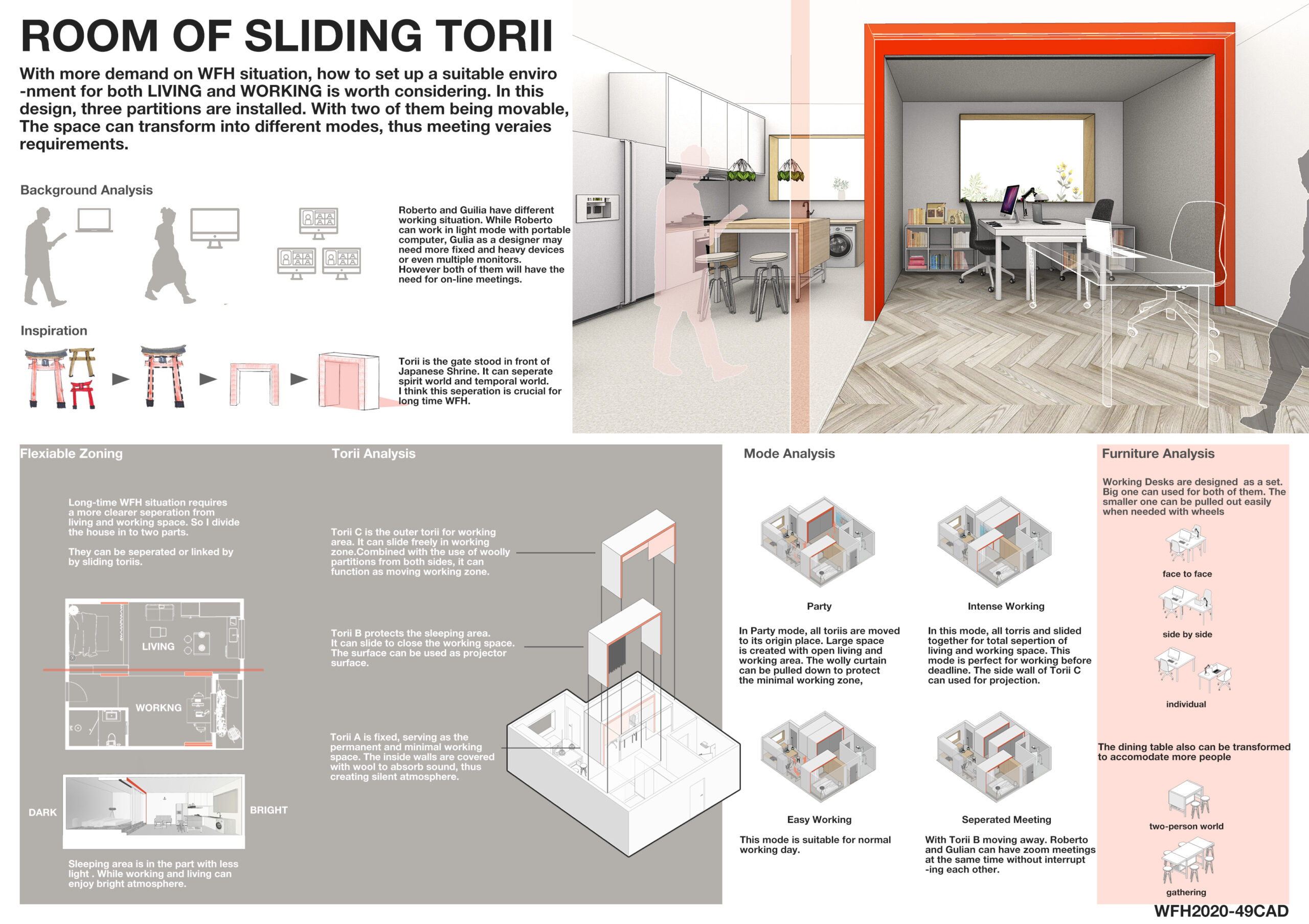 Room of Sliding Torii Board