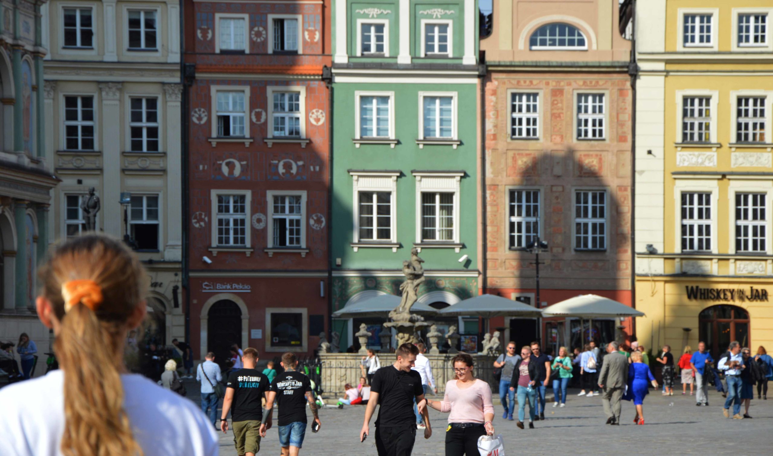 Photograph from The old market square in Poznan