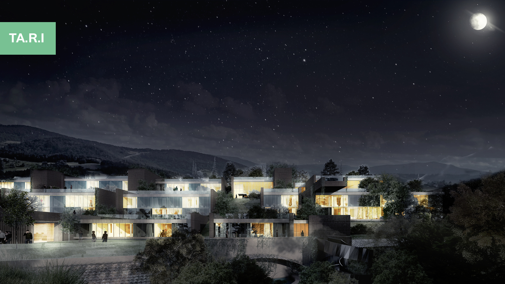 tari architects concorso borgo paraelios